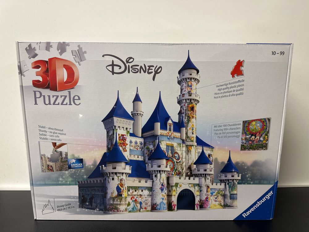 Neu Disney Castle 3D Puzzle von Ravensburger (1x) Kaufen auf Ricardo