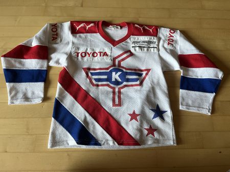 EHC Kloten Vintage Gameworn Trikot Piccolos