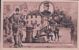 Armée Suisse aux Frontières 1914 A la Fontaine (1)