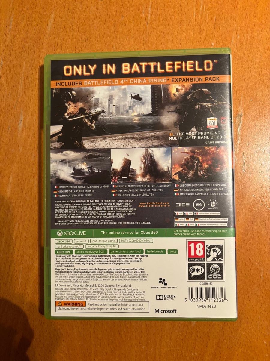 Microsoft Jeux: Battlefield 4 Xbox 360 – D'occasion à Brunnen par pel_vk7g 1