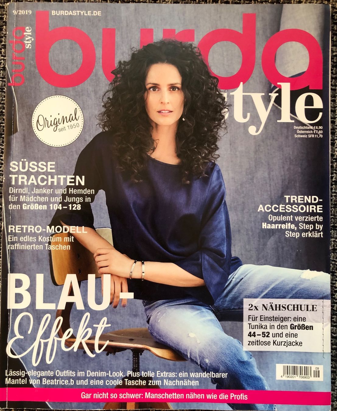Riviste & Magazine: burda style 9/2019 Schnittmusterheft – Nuovo e nell'imballaggio originale da Langnau am Albis venduto da snla_scc9