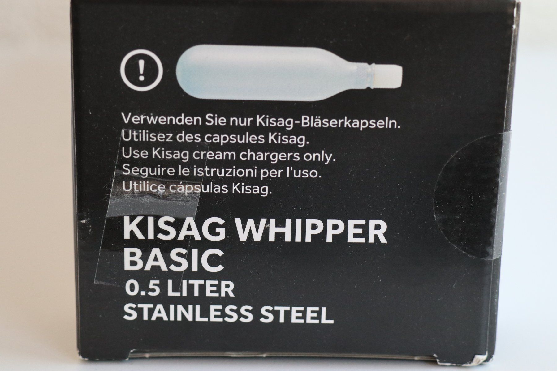Kisag Appareils de cuisine: KISAG WHIPPER BASIC 0.5L – Neuf avec emballage d'origine à Liestal par FuV01 4