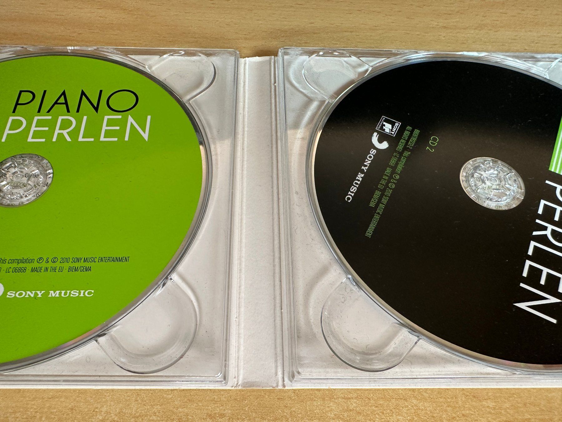 CD: Various – Piano Perlen - 2 CD – Usato da Rikon im Tösstal venduto da Alpenmutz 2