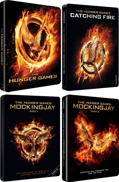 Blu-Ray Steelbook The Hunger Games 1-4 (Tribute von Panem)