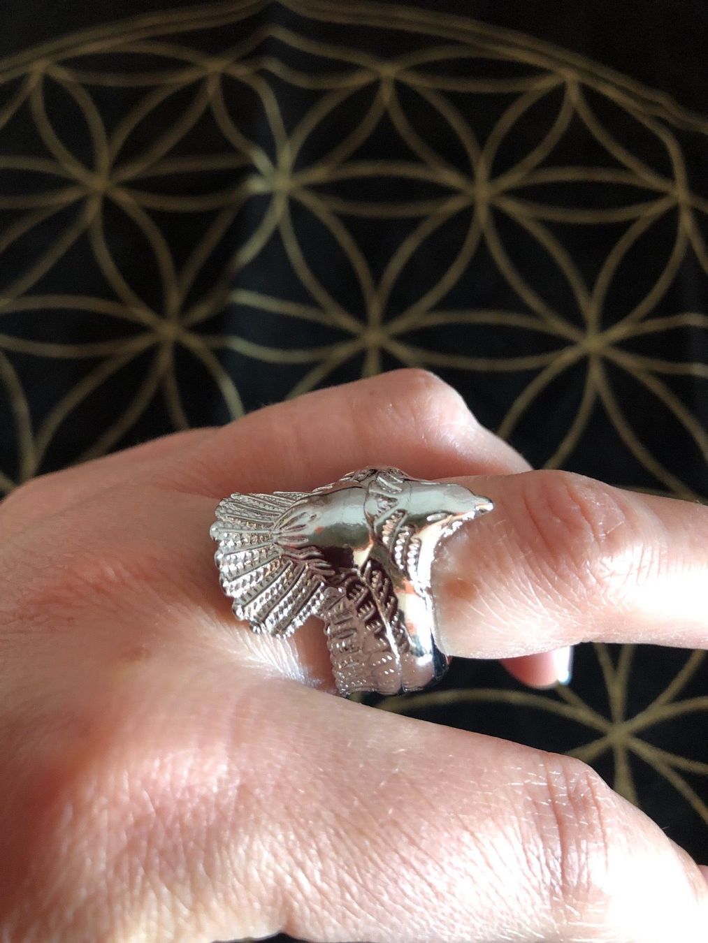 Anelli: Ring mit Vogel (one Size) / Nr. 48 – Nuovo (secondo la descrizione) da Gams venduto da Mariawicca 2