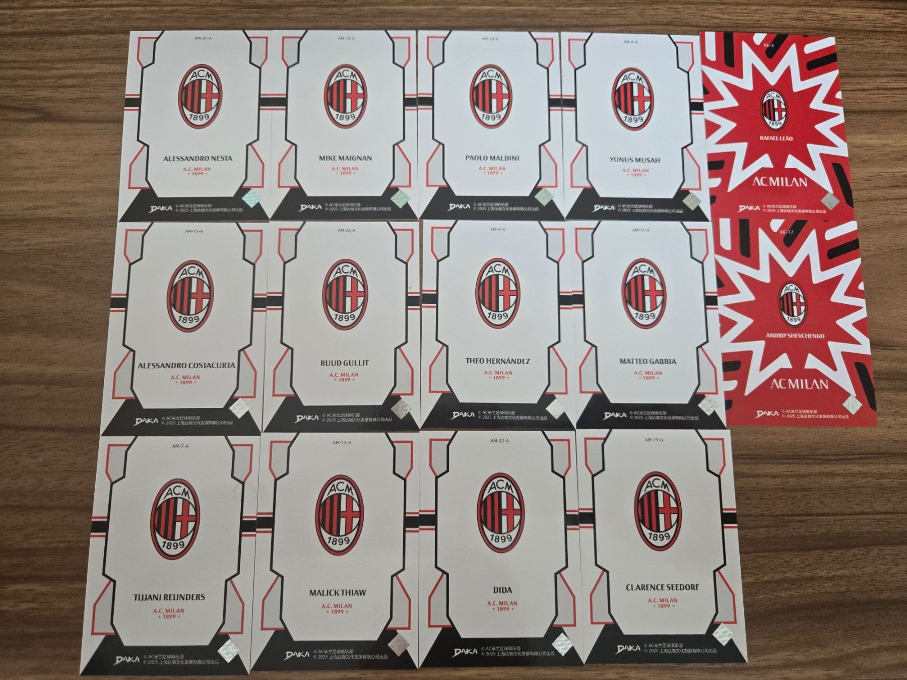 Sammelbilder & Trading cards: Lotto AC Milan Daka – Gebraucht aus Pregassona von med_fk22 1