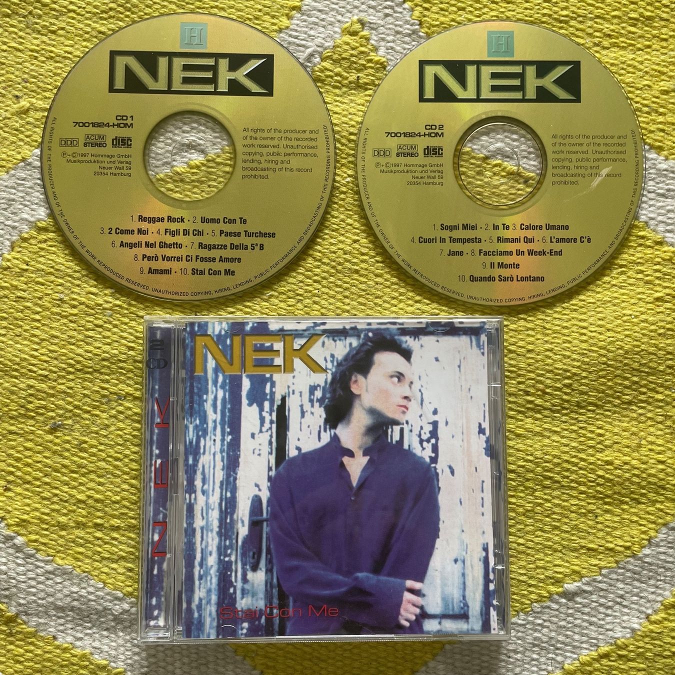 CD: NEK-2CD STAI CON ME – Usato da Rorschacherberg venduto da CD-Roli