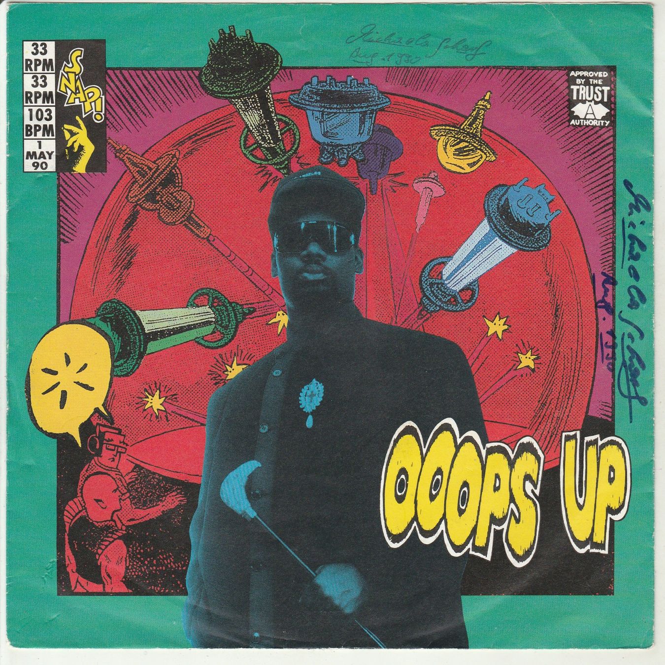 Dischi in vinile: Snap! - Ooops up 7" Vinyl 1990 – Usato da Tübach venduto da JamesStone