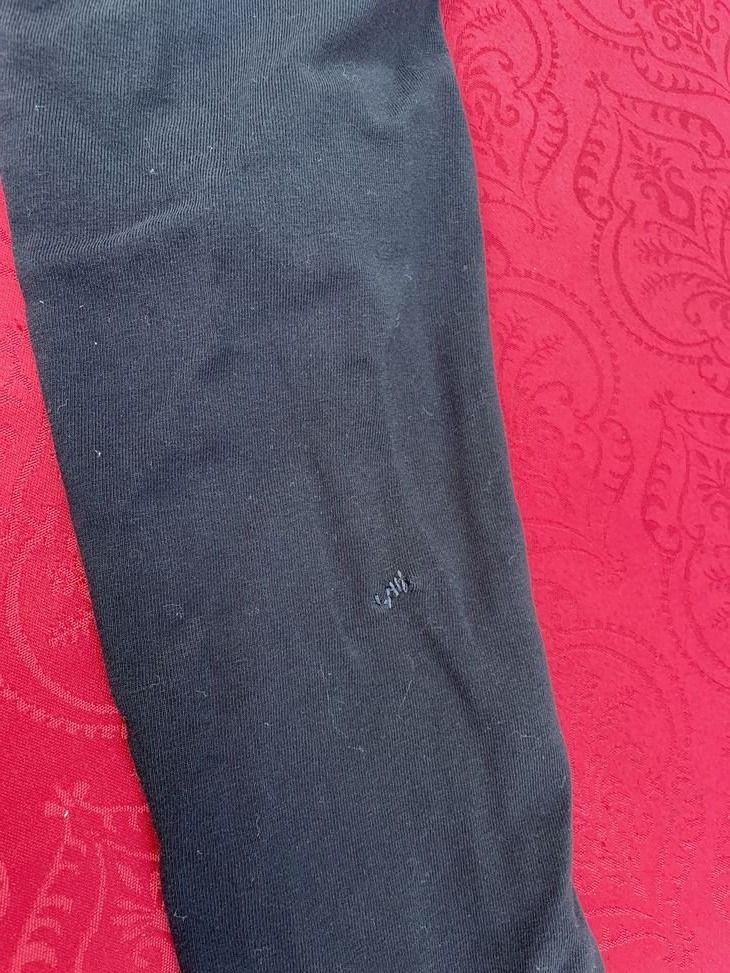 Hosen: Mädchen Leggings schwarz 128 – Gebraucht aus Bergdietikon von antovale 1