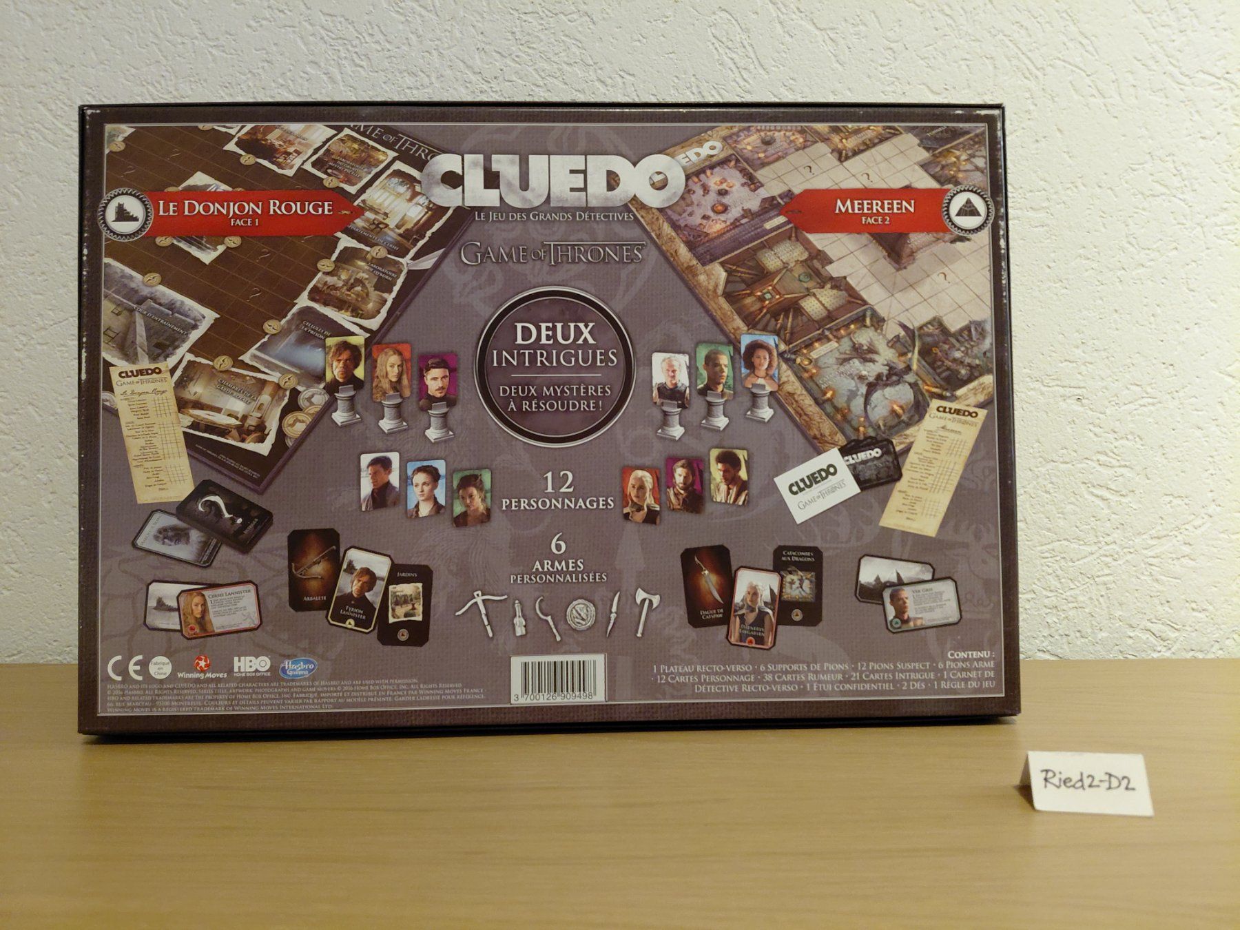 Jeux: Cluedo Game of Thrones. Neuf – Neuf (Voir description) à La Chaux-de-Fonds par Ried2-D2 1