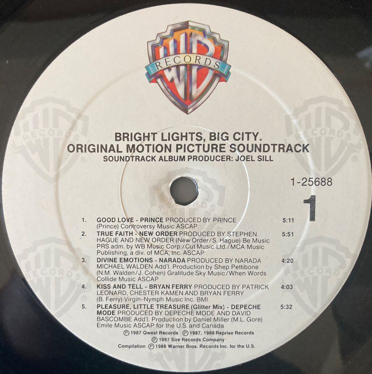 PRINCE / DEPECHE MODE / NEW ORDER BRIGHT LIGHTS, BIG CITY Kaufen