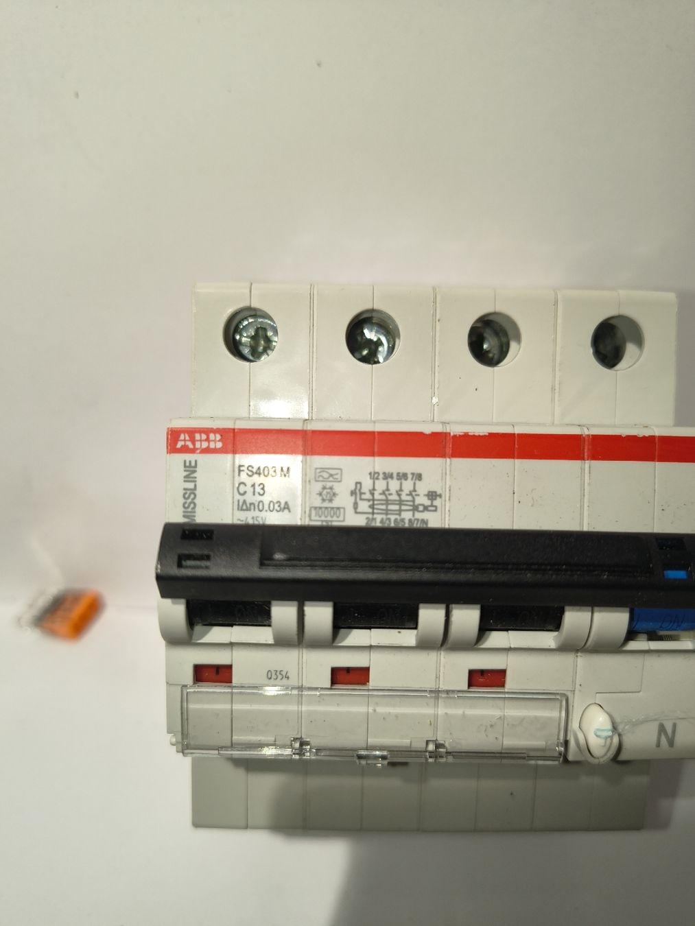 Composants électroniques: ABB FS403 M C13 Fehlerstromschutzschalter 10kA gebraucht – D'occasion à St. Gallen par Bir_Rer 3