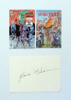 Claude St. Aubin (1951) Comiczeichner - sign. Karte