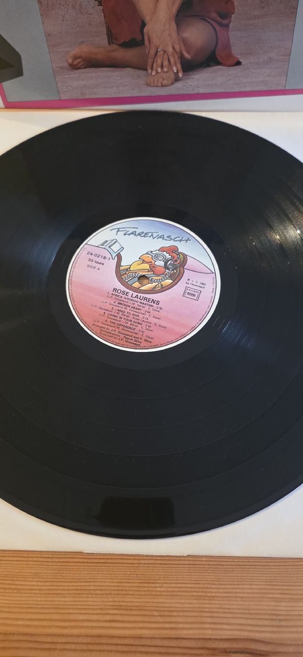 Dischi in vinile: Rose Laurens 1983 G,Vg – Usato da Yvonand venduto da RF-VINYL 1