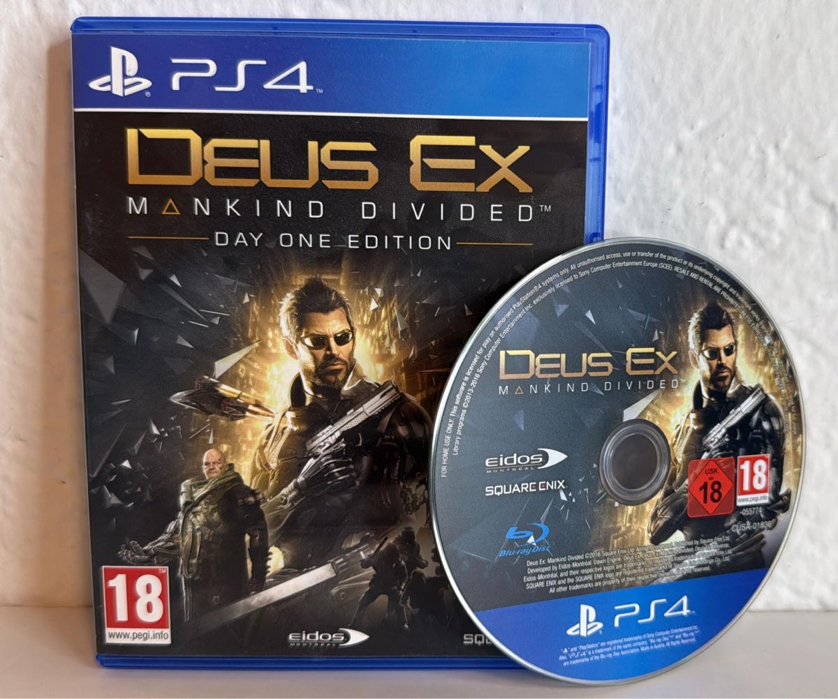 Sony Giochi: Deus Ex: Mankind Divided - Day One Edition - PS4/PS5 Game – Usato da Ehrendingen venduto da bubulence