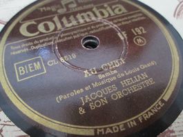 DISQUES 78 TOURS