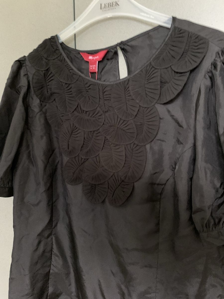 Blusen: Seidentop, Grösse 42, schwarz, 100% Seide / Monsoon – Neu und originalverpackt aus Hinteregg von GARANTA 1