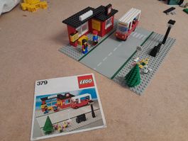 Lego vintage legoland bus station  set 379 complet