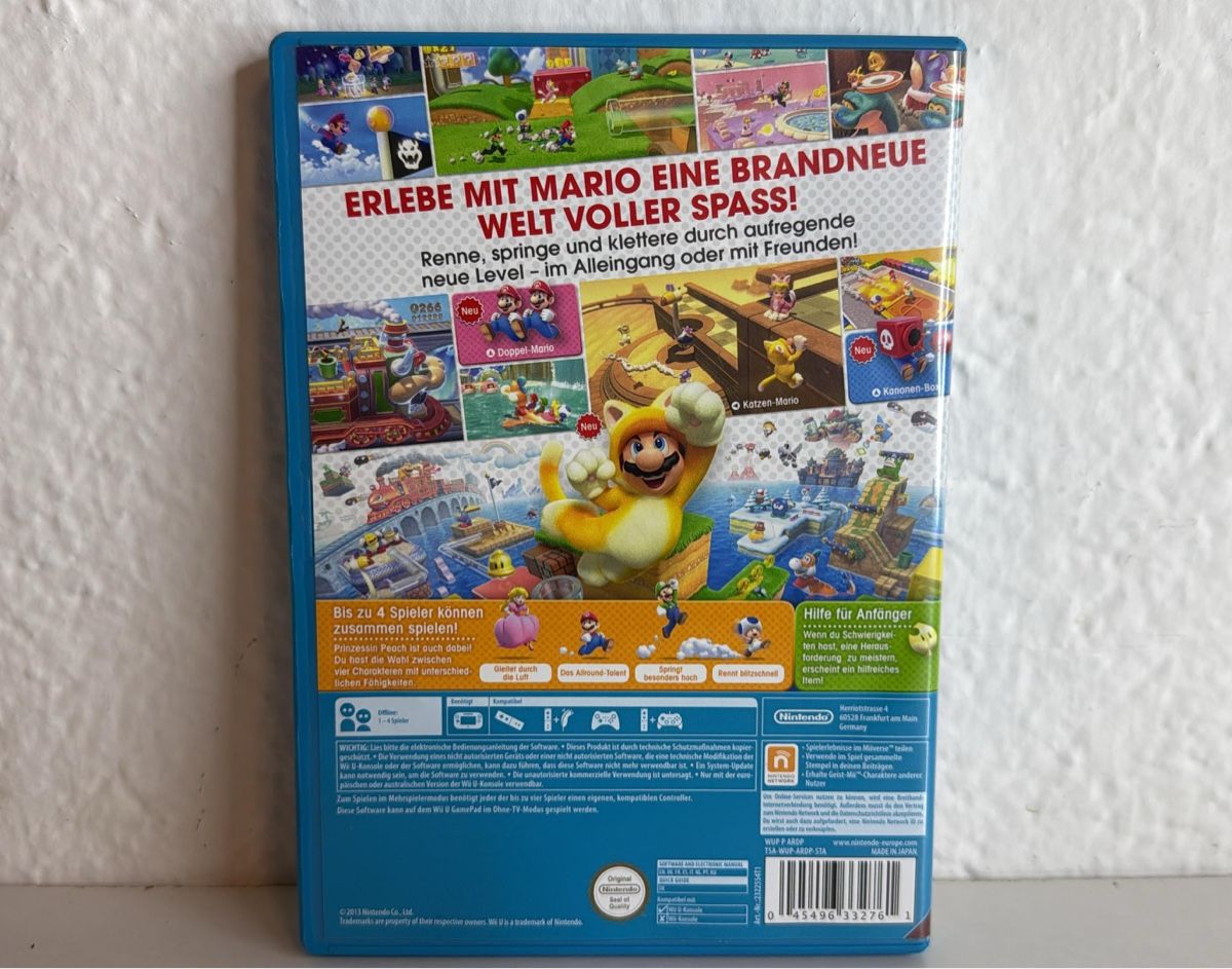 Nintendo Giochi: Super Mario 3D World Wii U Game, Great Condition! – Usato da Ehrendingen venduto da bubulence 1