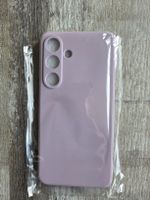 Coque silicone mauve neuf jamais utilisé pour Samsung S25