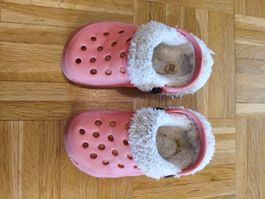 Kinder Clogs gefüttert rosa Grösse 24/25