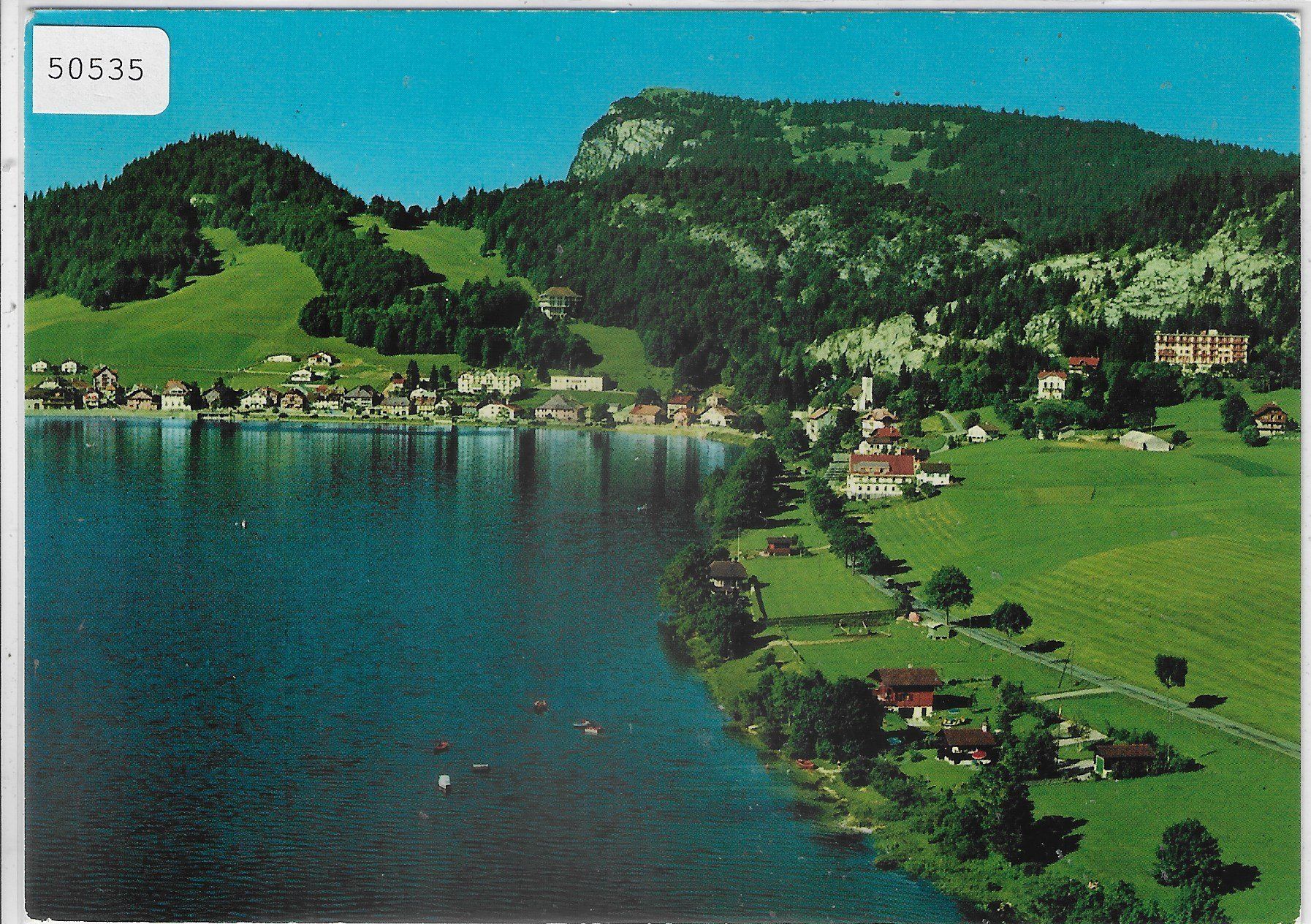 Cartoline postali: Le Pont - Lac de Joux et Dent de Vaulion – Usato da Ettingen venduto da Kartenplanet