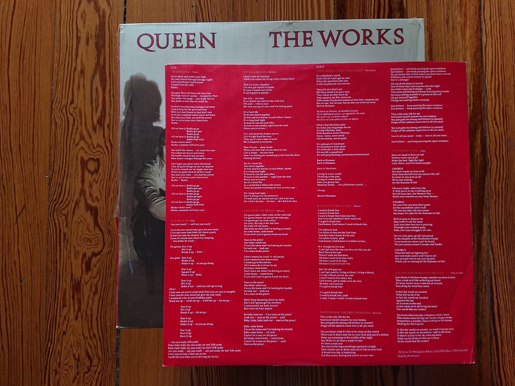 Dischi in vinile: QUEEN - The Works (LP, 1984) – Usato da Genève venduto da othhei 3