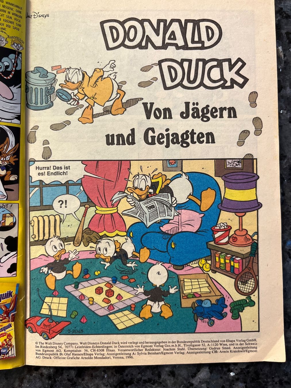 Fumetti: Walt Disney's Donald Duck Nr. 496 Comic 1996 – Usato da Goldach venduto da SSRConzept 1
