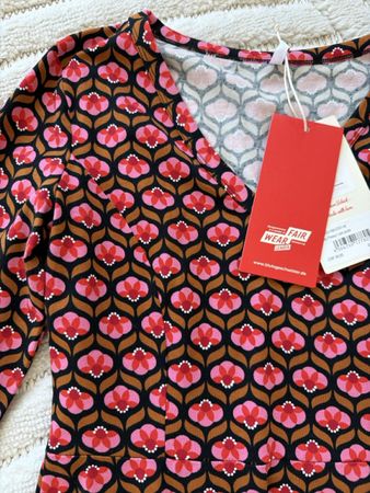 Blutsgeschwister Kleid Neu M Blumen