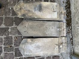 Alte handgemachte Biberschwanz Dachziegel 