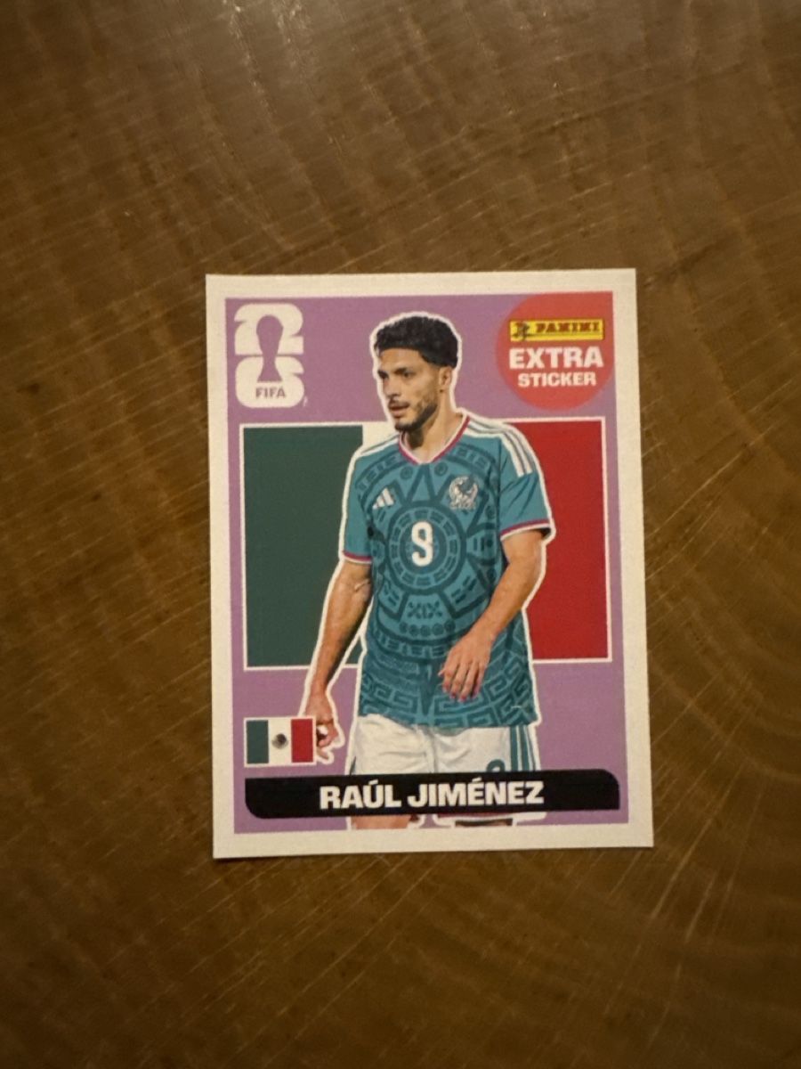 Panini Carte collezionabili: Panini extra Sticker Wm 2026 Raúl Jiménez – Nuovo (secondo la descrizione) da Heiden venduto da fra_2bjn
