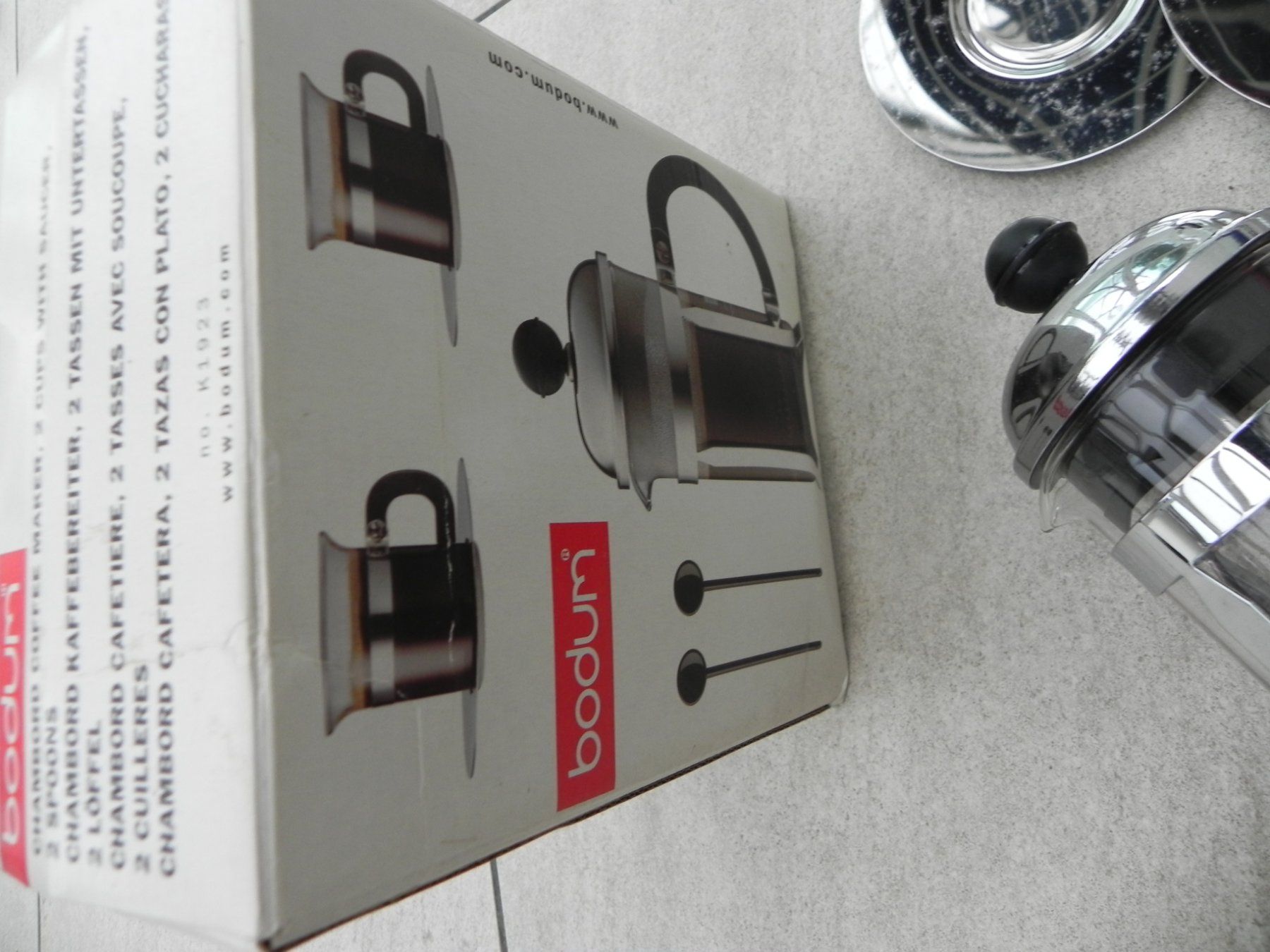 Bodum Macchine per caffè & Macchine per espresso: Bodum Chambord Kaffeebereiter Set, komplett – Usato da Stallikon venduto da pcerny16 2