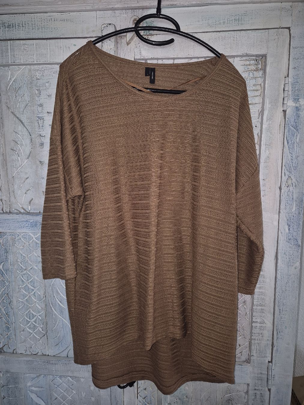 Only Maglioni & Felpe: Vero Moda Oversize Pullover, Gr. L, Herbst Braun Top – Usato da Reinach BL venduto da NeuEntdeckt