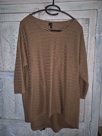Vero Moda Oversize Pullover, Gr. L, Herbst Braun Top