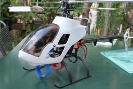 Hubschrauber Voyager E / JR Propo / Vintage Helikopter