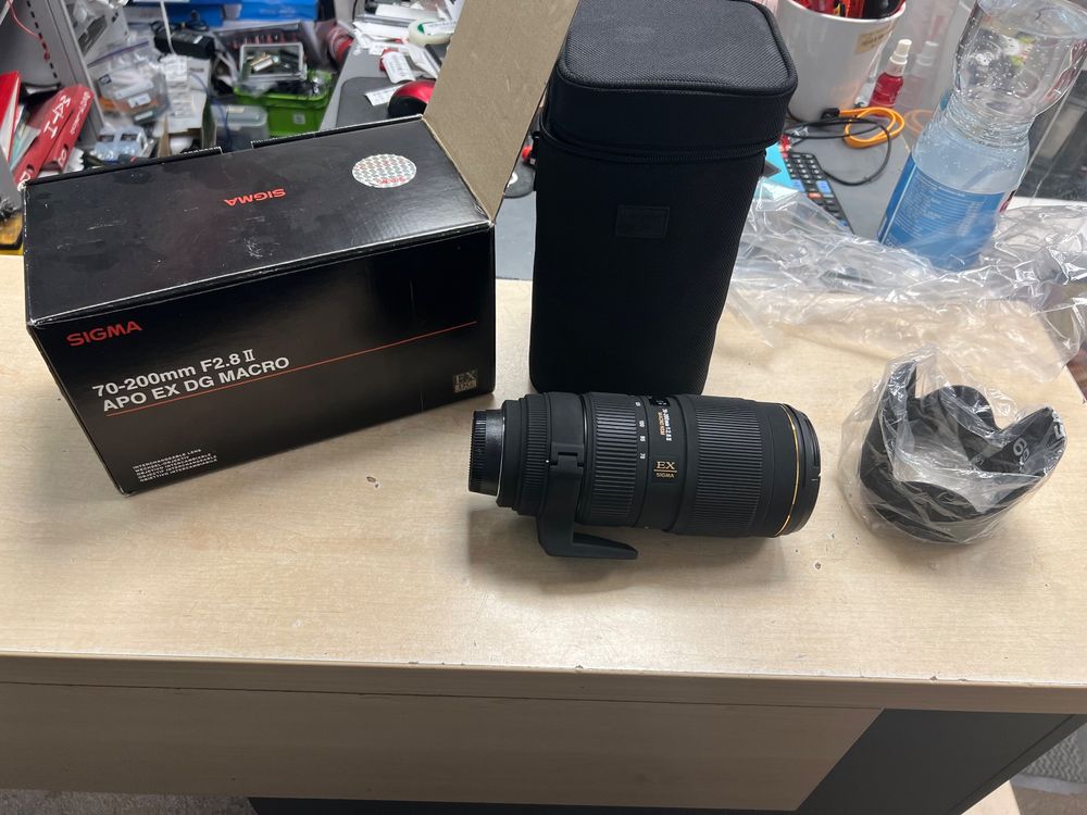 Sigma für Nikon Objectiv 70-200mm F2.8II APO EX DG Macro (Gebraucht) in