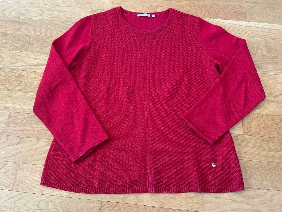Rabe Maglioni & Felpe: Strickpullover Gr. 40, rot – Usato da Opfikon venduto da janineschlosser
