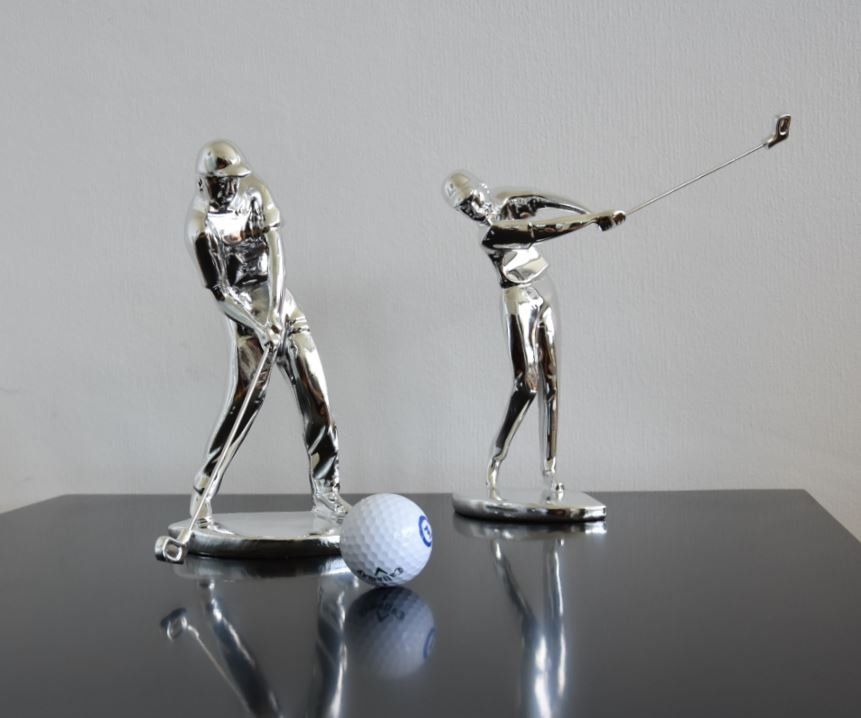 Alle Dekorationen: Golfer Dekofiguren - 2 Stück – Neu und originalverpackt aus Menziken von _Goldis_ 3
