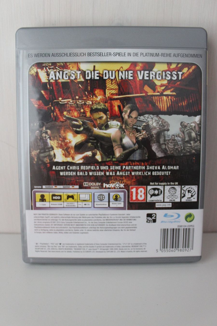 Giochi: Resident Evil 5 Platinum - Sony PlayStation 3 / PS3 – Usato da Ebertswil venduto da Ricogoeritz 1
