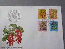 1976, FDC, Pro Juventute, Serie