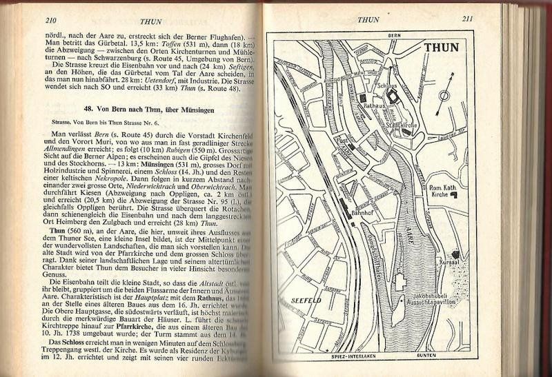 Libri: Nagls Reiseführer Schweiz um 1950 – Usato da Mörschwil venduto da aik_x8mc 3