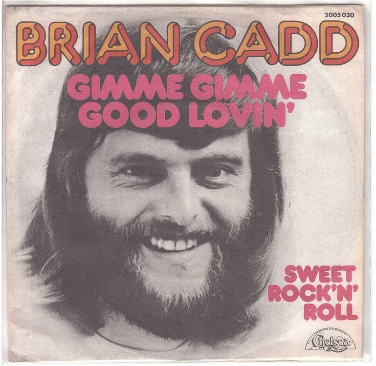 Dischi in vinile: Brian Cadd  --  Gimme gimme good lovin  Single7 – Usato da Rheinau venduto da thespecials