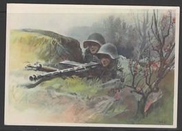 L.M.G in Stellung (Maschinengewehr)    (O