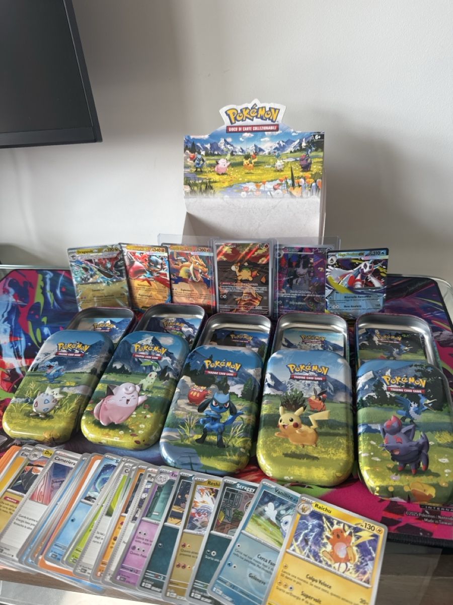 Pokémon Carte collezionabili: Ascesa Eroica Pokemon e Mini Tin – Usato da Balerna venduto da nic_s7dt 1