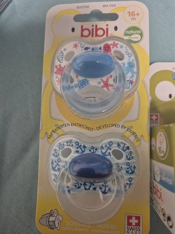 Succhiotti & catenelle porta ciuccio: 3 lolettes Bibi neuves  – Usato da marly venduto da Leg_chipie21 1