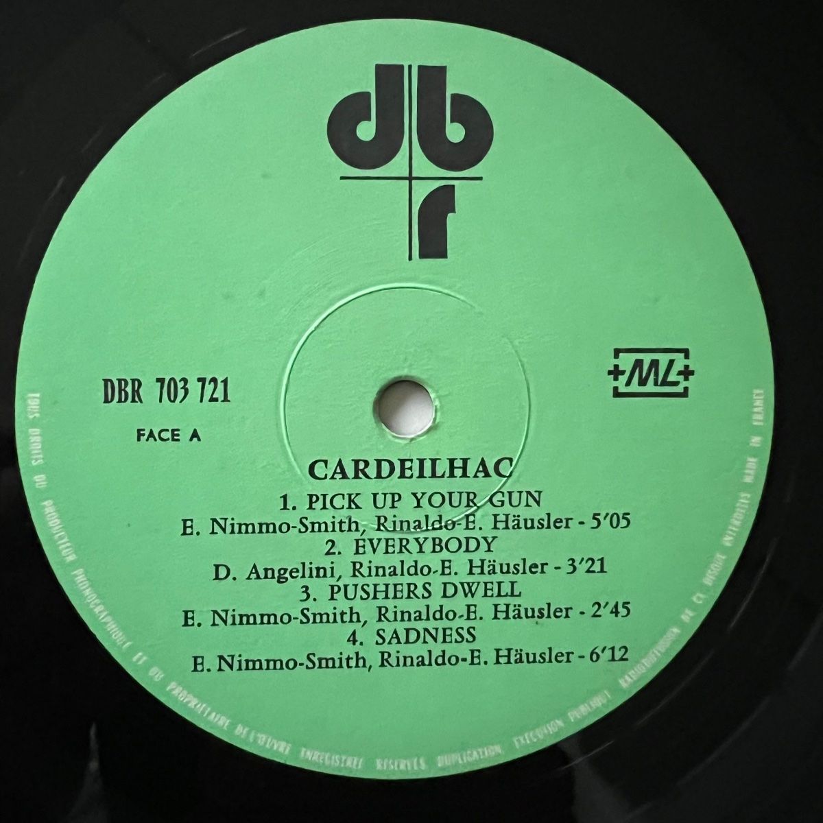 Dischi in vinile: Cardeilhac - Same / 1. Swiss-Press. 1971 – Usato da Gais venduto da soundcave57 2
