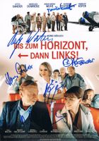 Bis zum Horizont, dann links! Autogramm signiert Foto 20x30