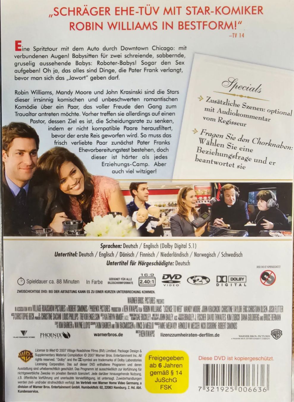Tutti i DVDs: Lizenz zum Heiraten – Usato da Wahlen b. Laufen venduto da Cg10 1