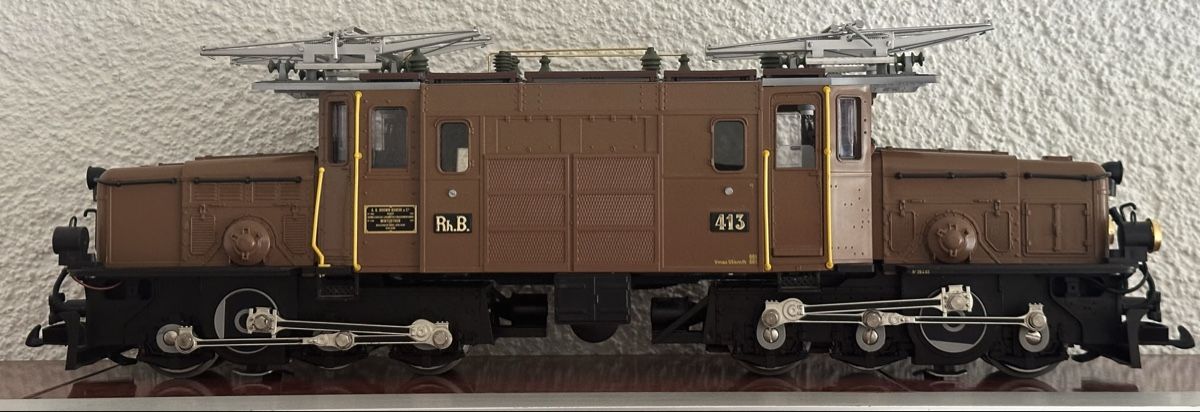 LGB Modelleisenbahnen: RhB Krokodil – Gebraucht aus Ostermundigen von Bahnfan 1