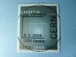 2004 Sondermarke CERN ET Vollstempel 1119